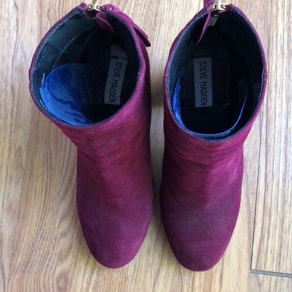 Steve Madden Cynthia Booties Size 7.5 - Picture 3 of 6